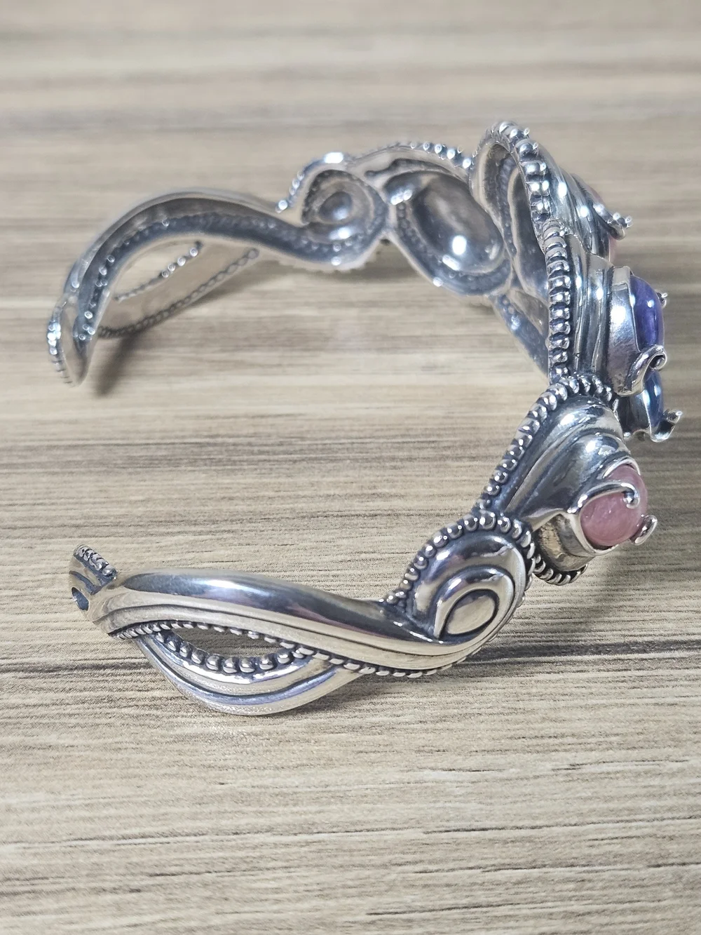 Carollyn Pollack Relios Windsong Collection Multi-Gemstone Bracelet 925 Silver